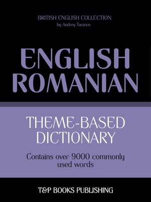 cover image of Theme-Based Dictionary